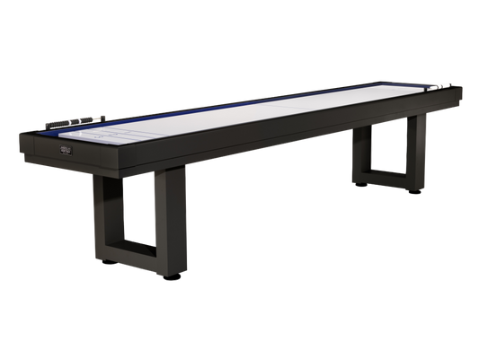 Lanai Outdoor Shuffleboard Table (Obsidian Black) (LANAISHUFFLEBOARD09-OB)