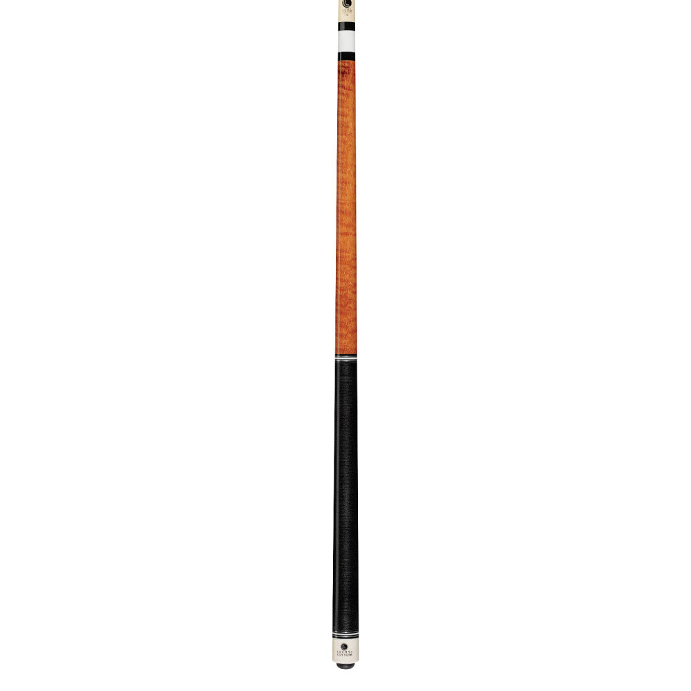Lucasi LZCB7 cue - forearm with silver & white rings