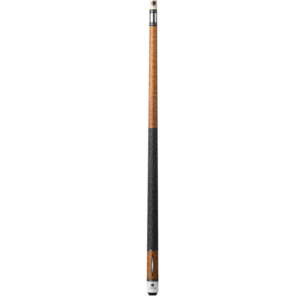 Lucasi LZD3 cue - forearm with diamond bone inlays