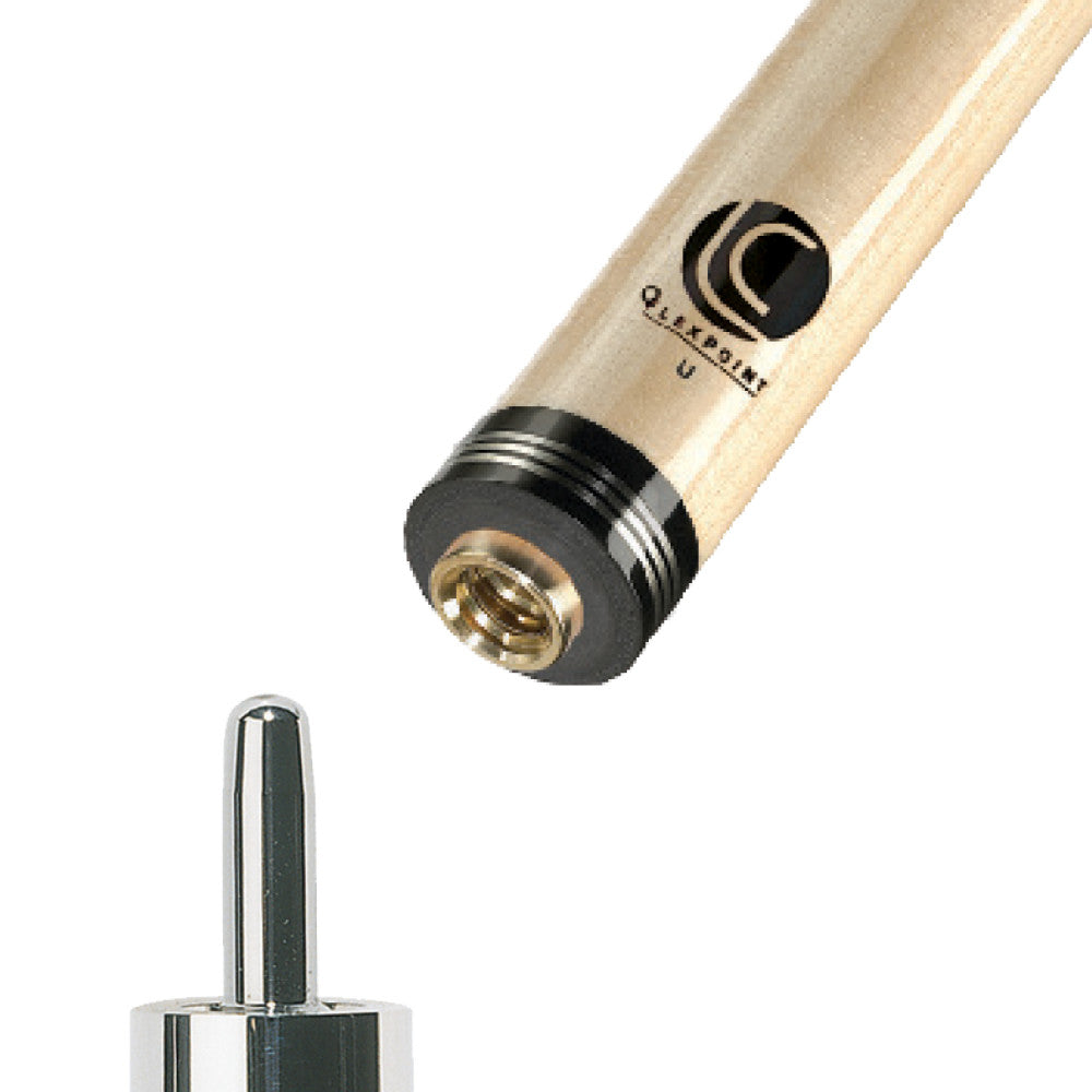 Lucasi Custom Zero Flexpoint Solid Core Shaft - Uni-Loc, Triple Silver Ring