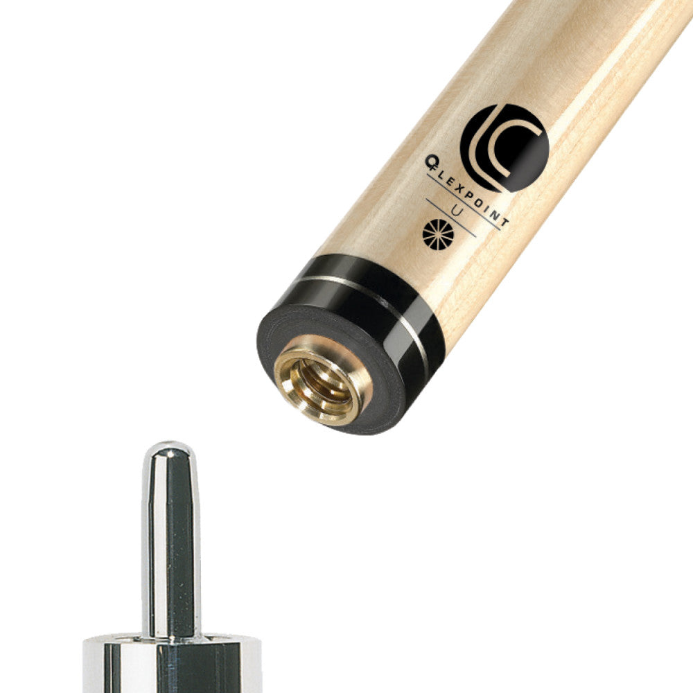 Lucasi Hybrid Zero Flexpoint Spliced 12.75mm Cue Shaft – Aska