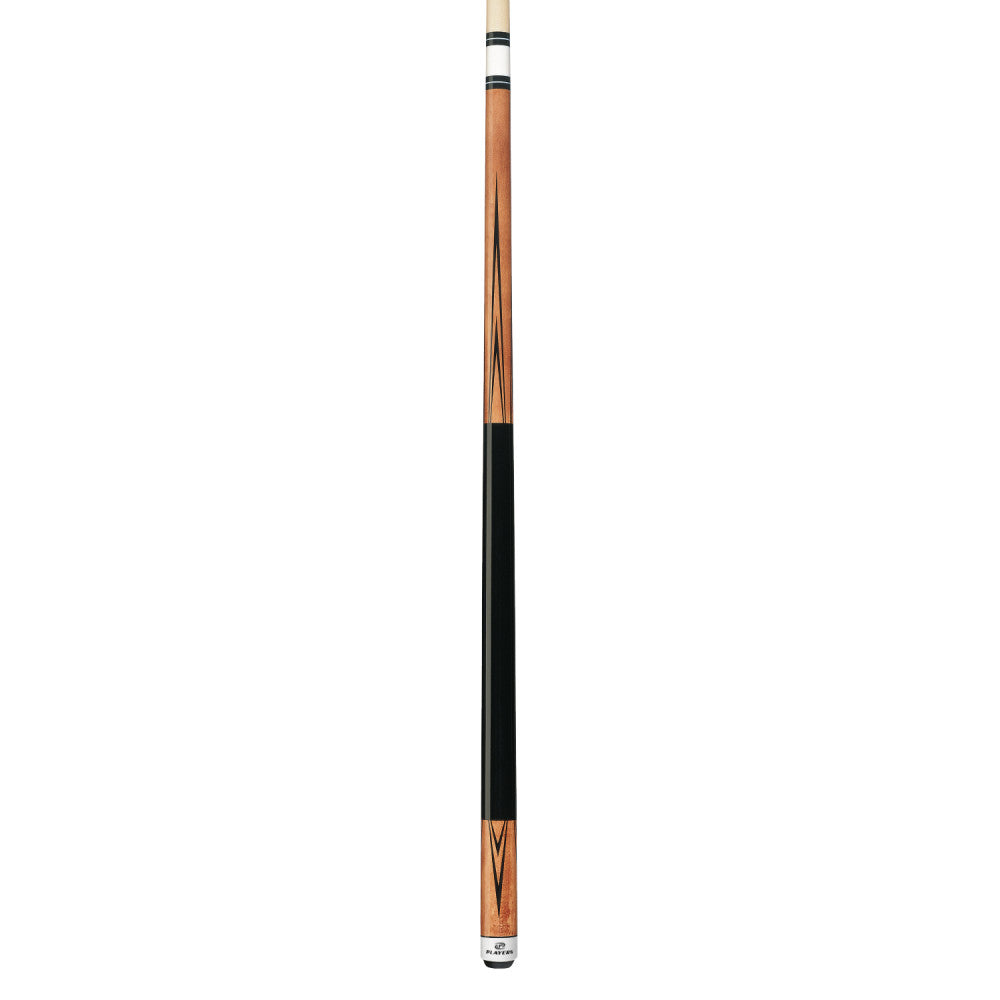 Players 4 Point Natural Wrapless Cue (C-802)