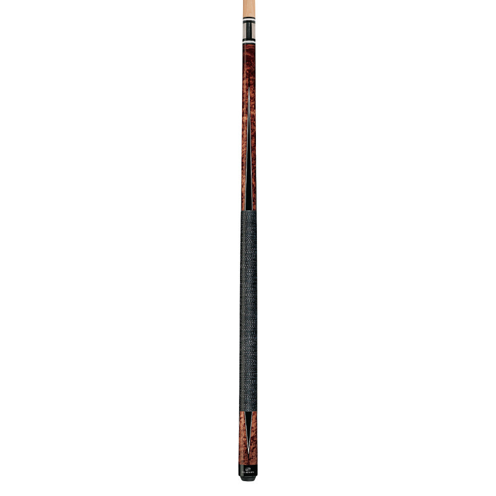 Players Antique Maple & Black Cue with Black/White Linen Wrap (G-1003)