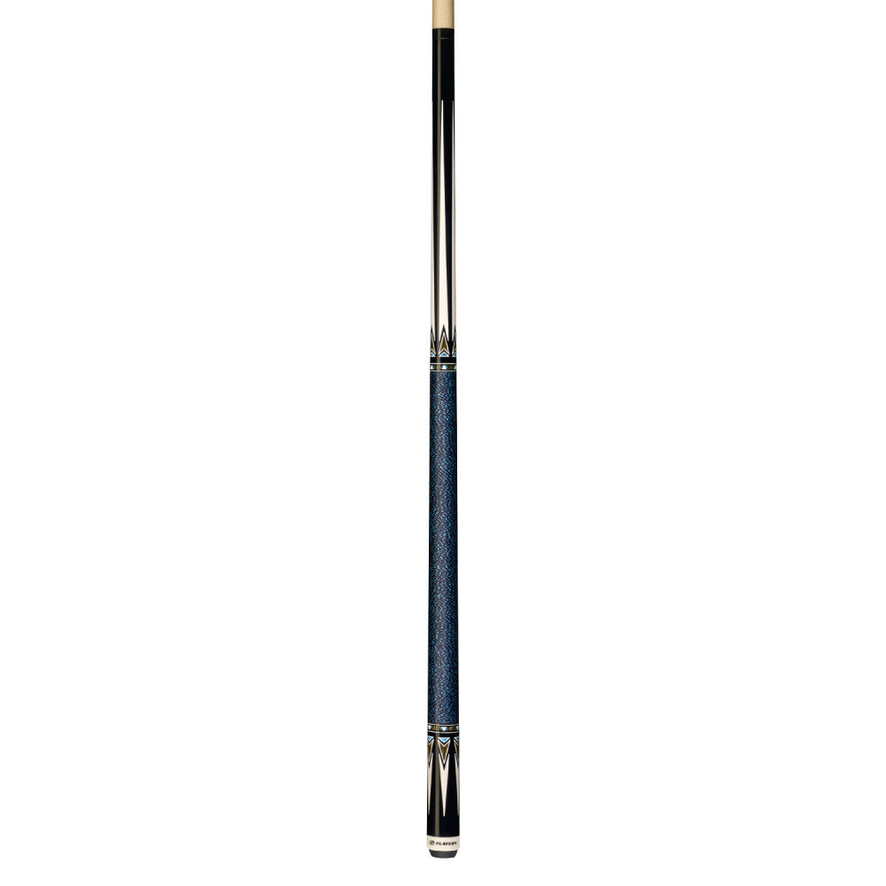Players Black & Bocote Cue with Blue/Black Linen Wrap (G3399)