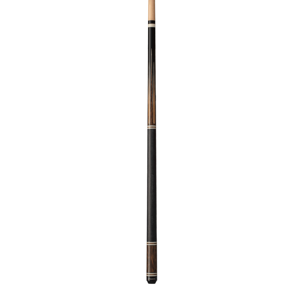 Players Black Palm & Bocote Cue with Embossed Leather Wrap (E2342)