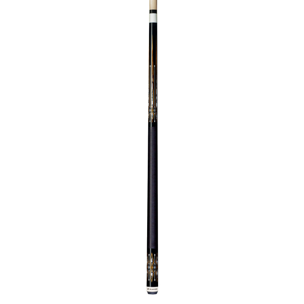 Players Black with White Recon Diamond Cue with Black Linen Wrap (G4135)