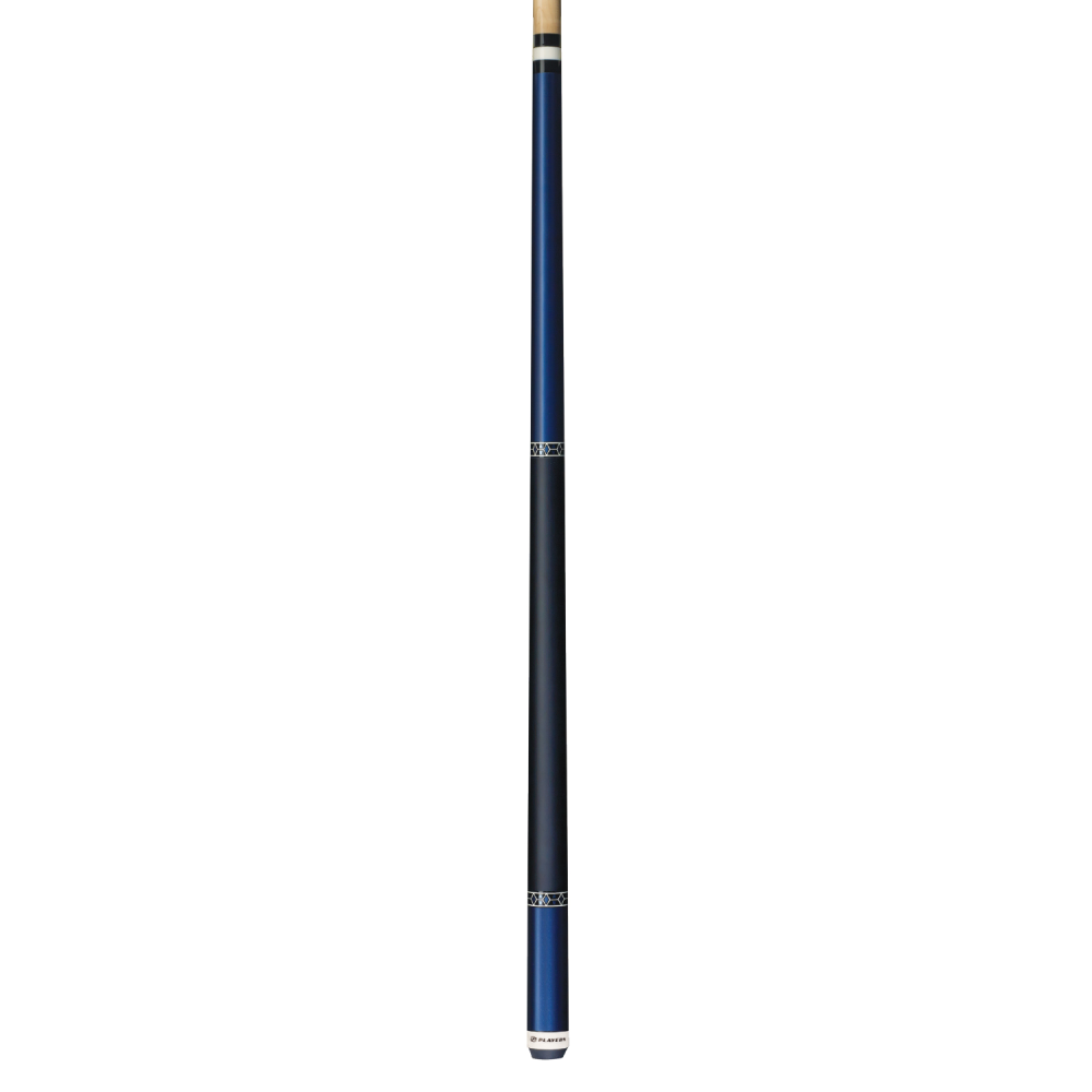 Players Brilliant Blue Gloss Wrapless Cue (C602)