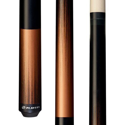 Players Captain Copper Matte Wrapless Cue (C704)