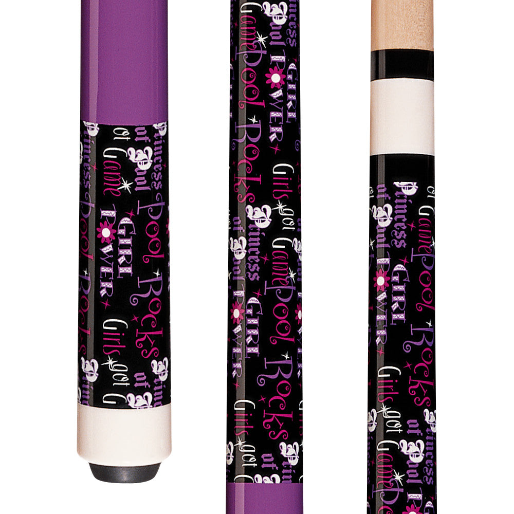 Players Girl Power Shorty Cue (Y-G03-52)