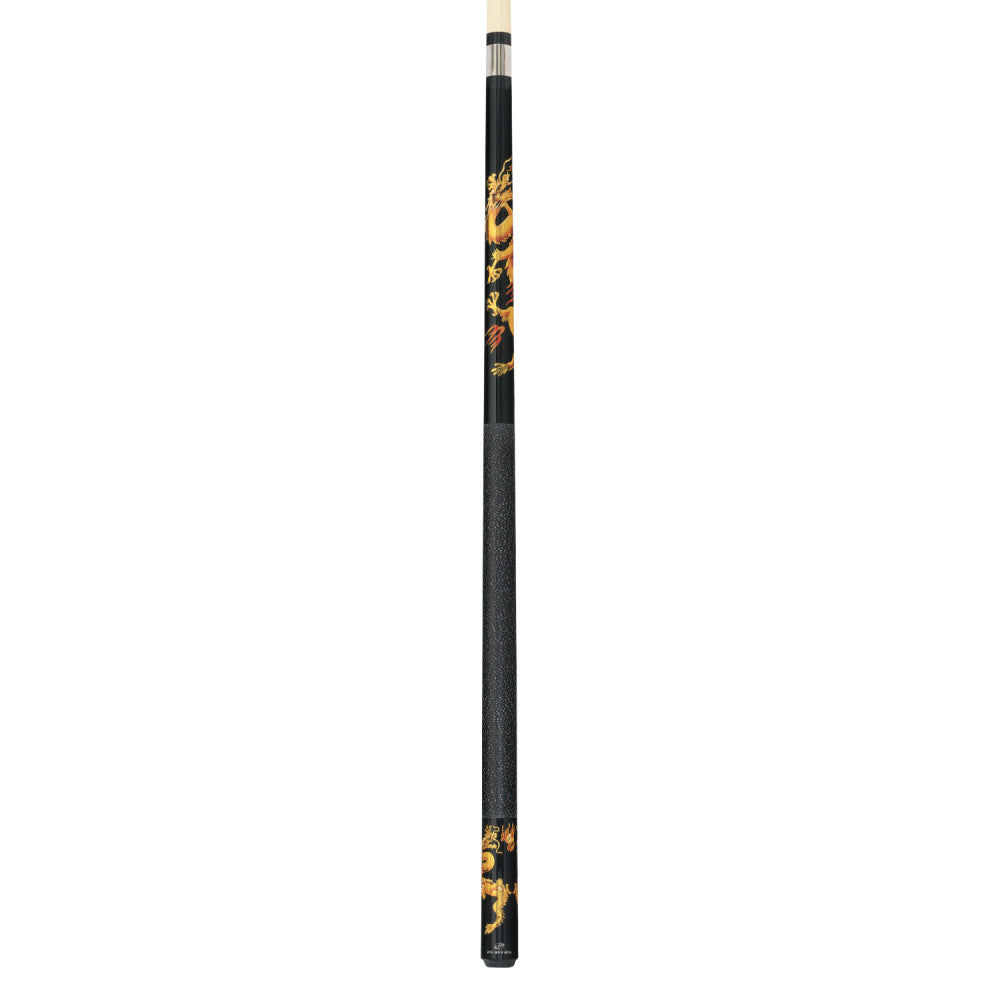 Players Golden Dragons Cue with Black Linen Wrap (D-DRG)