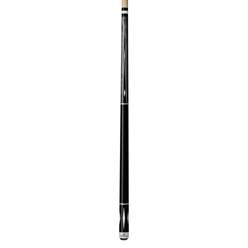 Players Grey & White Diamond Wrapless Cue (C-807)