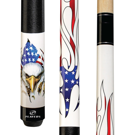 Players Patriotic Eagle with Black Linen Wrap (D-PEG)