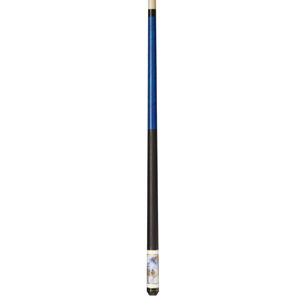 Players Royal Blue Cue with Black Linen Wrap (C947)