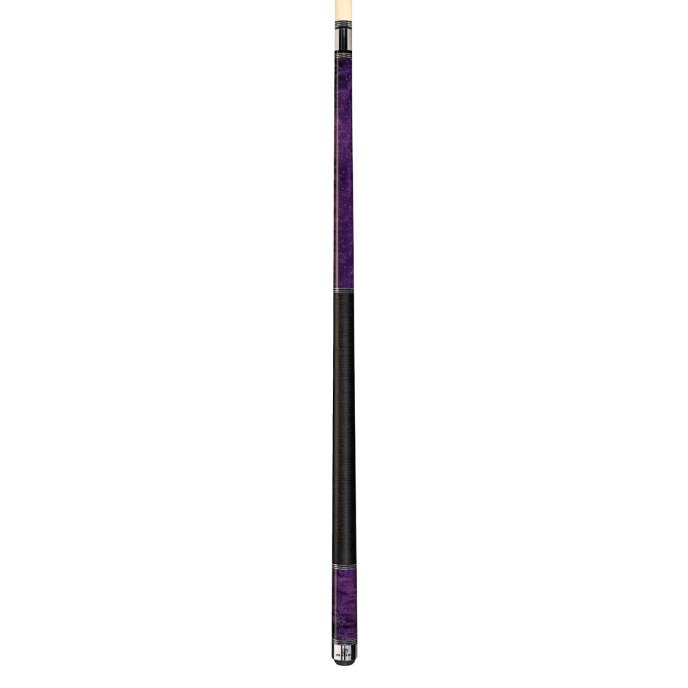 Players Violet Birdseye Cue with Black Linen Wrap (C-965)