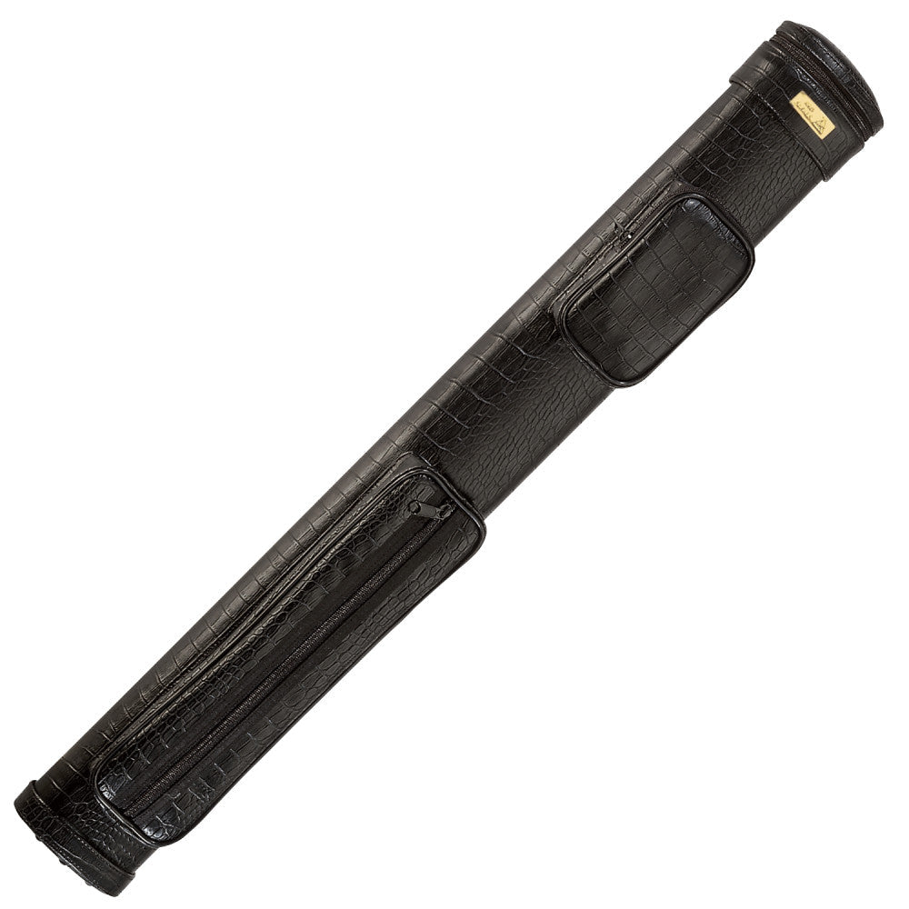 PRO SERIES CASES PRSE-48AC black croc leatherette 4x8 hard pool cue case