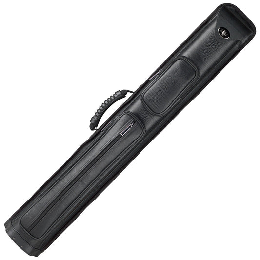 PRO SERIES CASES PS835BK black lizard leatherette 3x5 pool cue case.