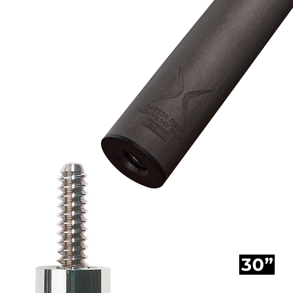 Carbon Fiber Technology Shaft with a threaded insert.