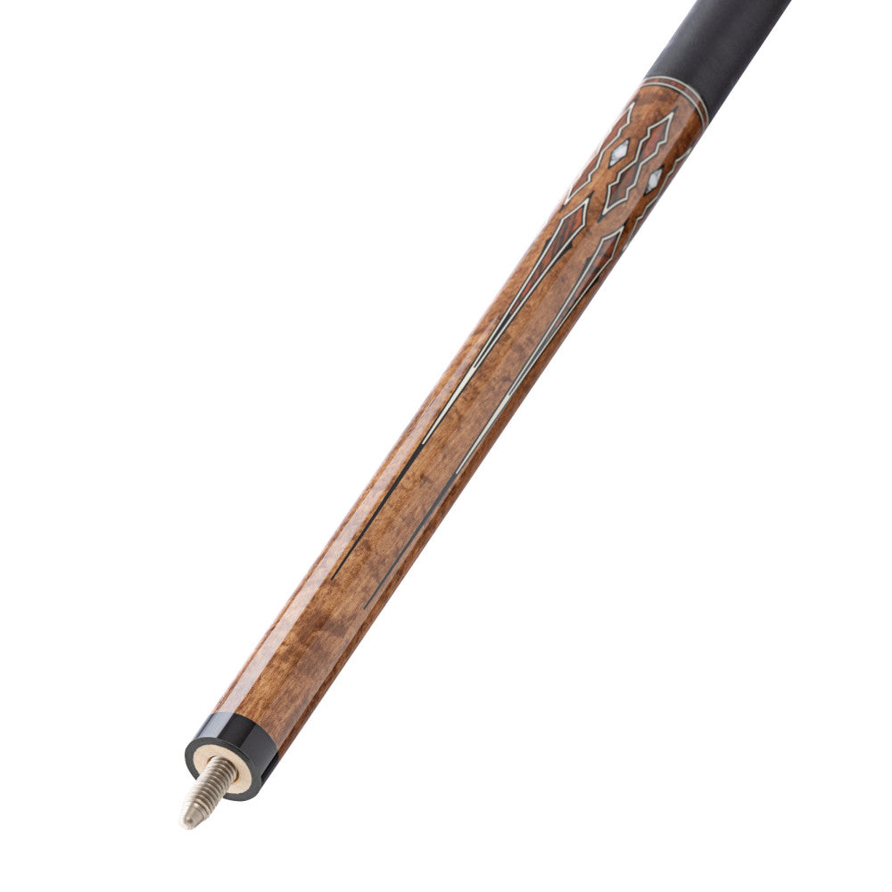 Shaft connection point with exposed joint and a white tip.