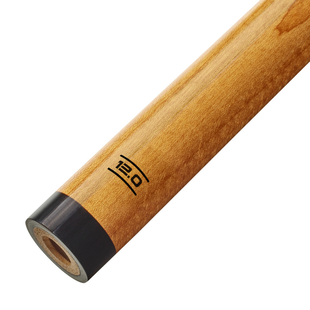 Shaft end detail showing the 12.0 marking and black collar.