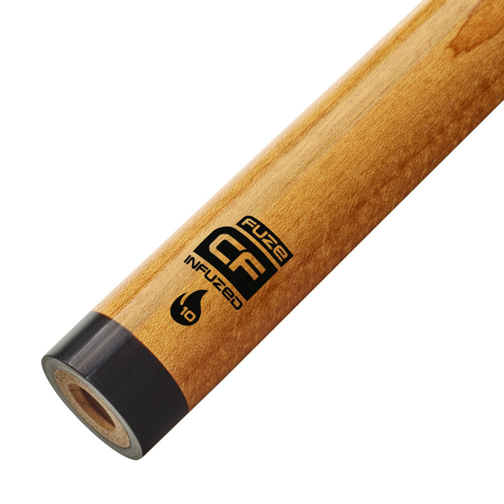Shaft's butt end featuring the FUZE CF INFUZED logo.
