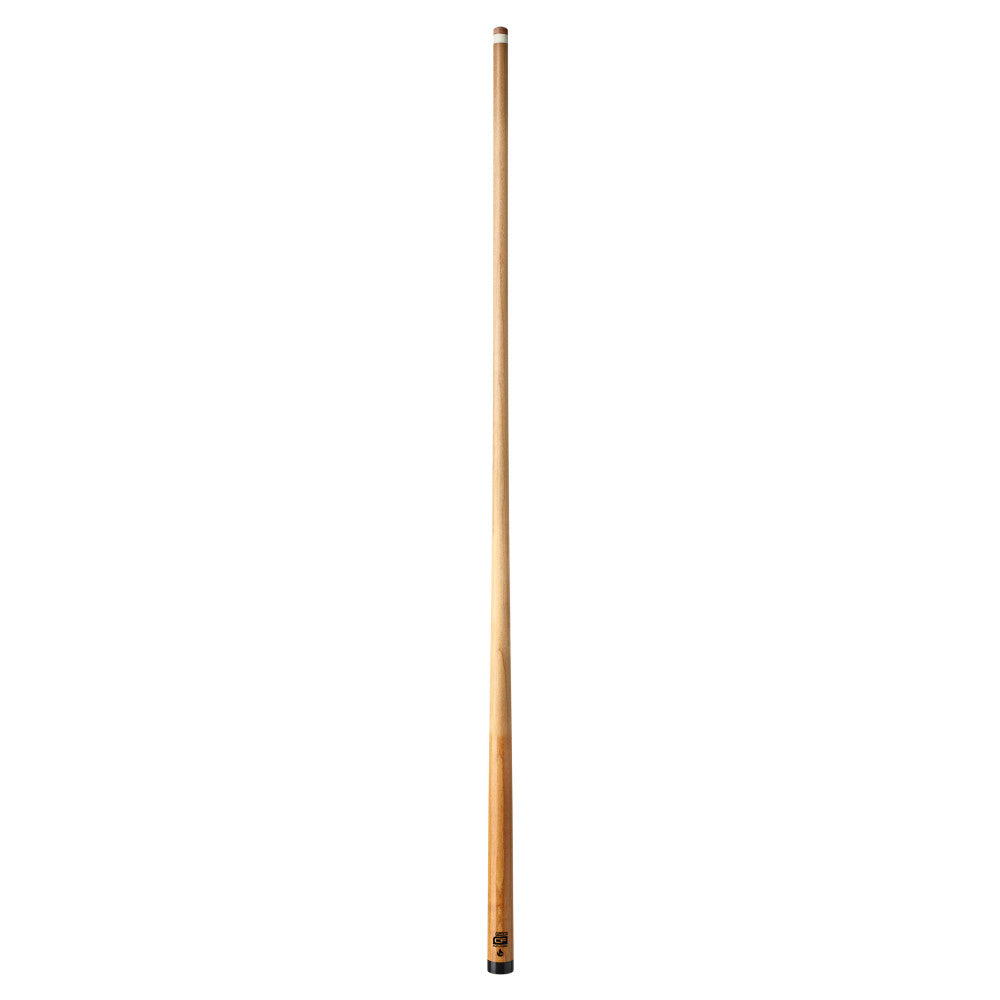 Straight on profile of the billiard shaft on a clean white backdrop.