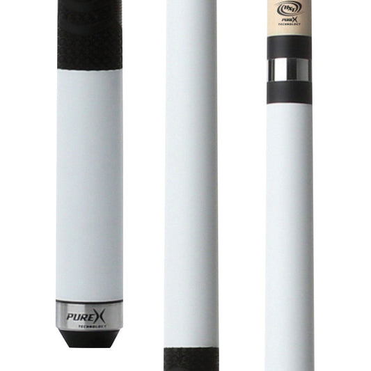 Pure X Matte White Cue with MZ Grip - HXTC21 product details.