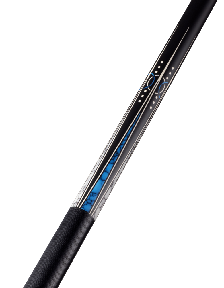 Pure X Pro Blue Recon Cue Butt (PX03-B18T)