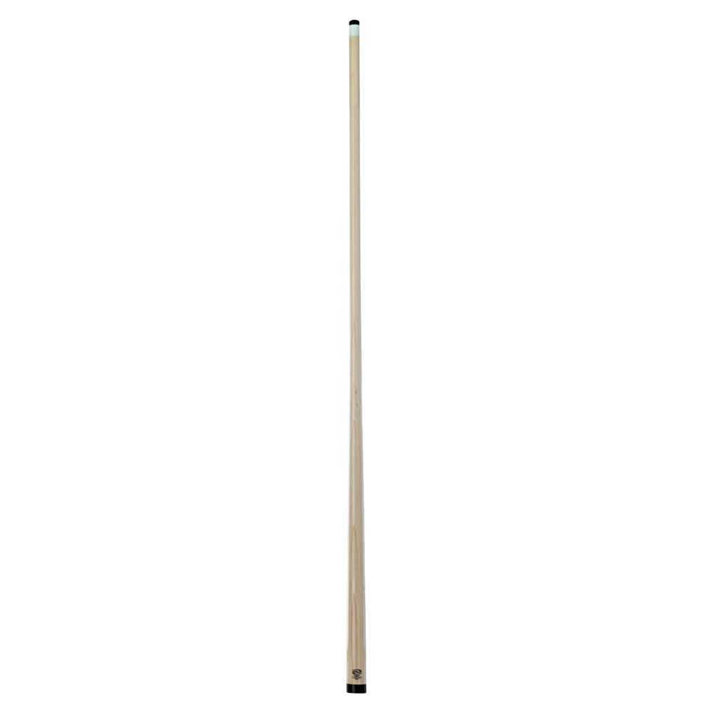 Full view of a PSK billiard cue shaft against a white background.