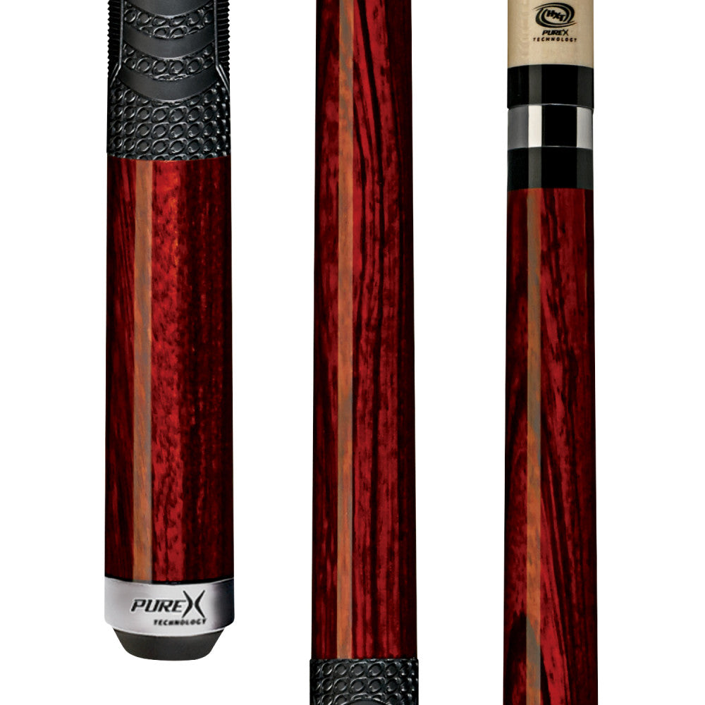 Pure X Zebrawood Cue with MZ Grip (HXTC15)
