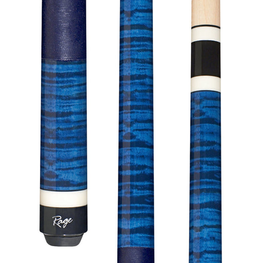 Rage Blue Moon Cue with Blue Nylon Wrap (RG120)