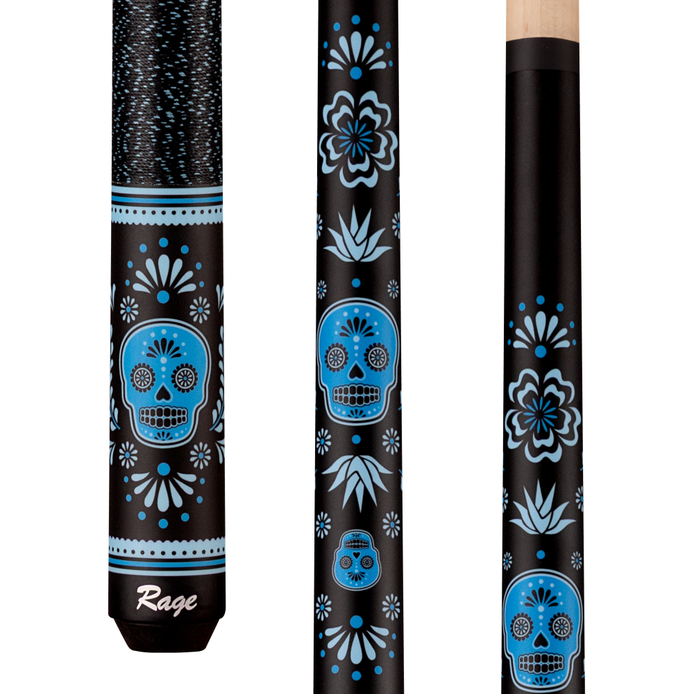 Rage Día de Muertos Azul Cue (RG54)