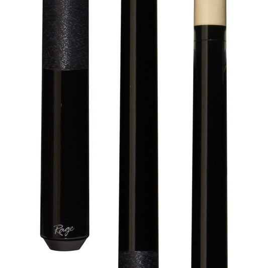Rage Heavy Hitter 25 oz Black Gloss Break Cue with Black Nylon Wrap (RGHHBK)