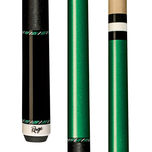 Rage Lucky Green Cue with Black Nylon Wrap (RGC7)