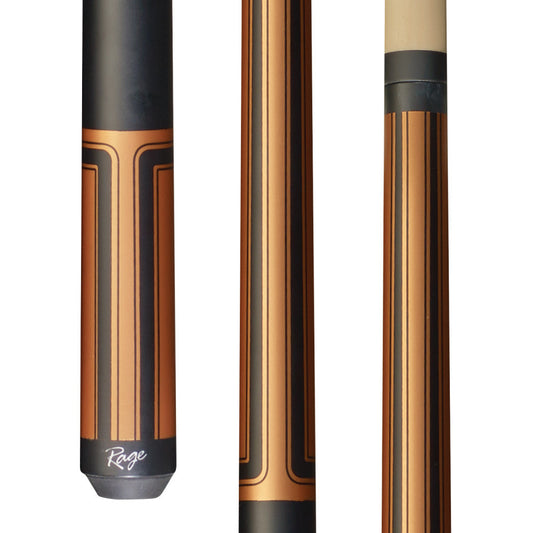 Rage Matte Copperhead Wrapless Cue (RG103)