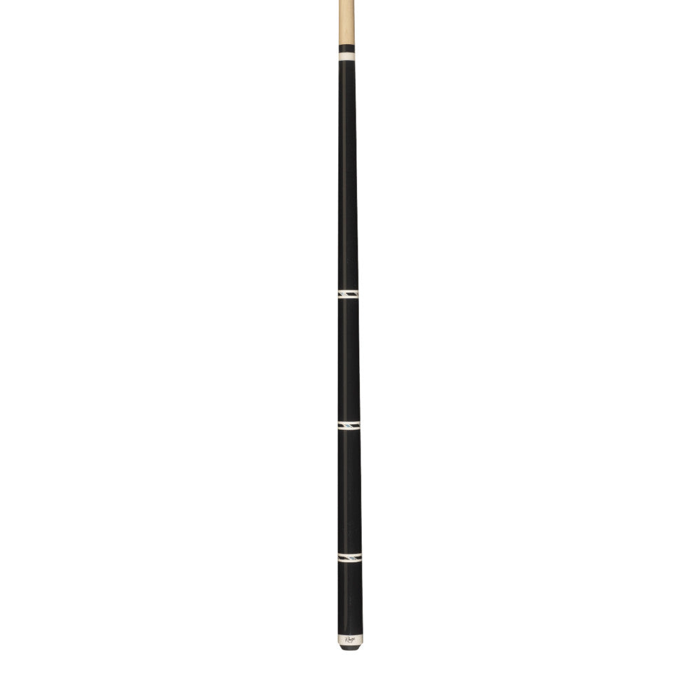 Full view of the RG96 wrapless billiard cue.