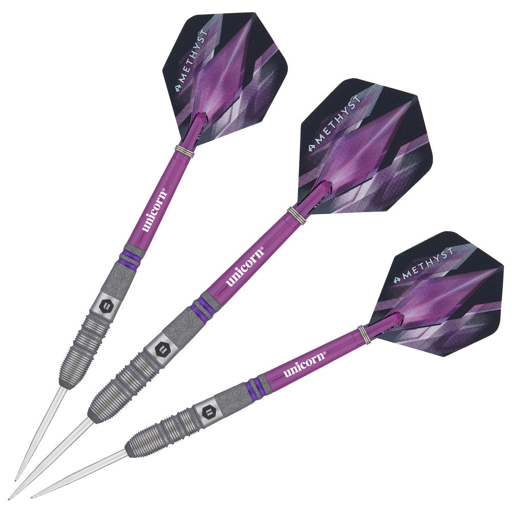 Unicorn Amethyst Steel Tip Dart Set — view 4