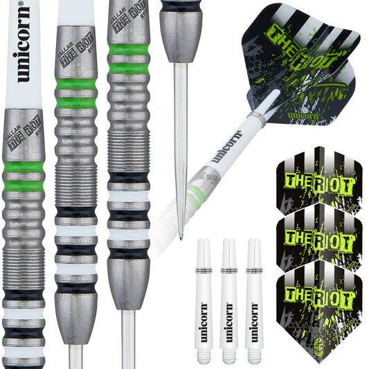 Unicorn Callan Rydz ‘The Riot’ Steel Tip Dart Set — view 1