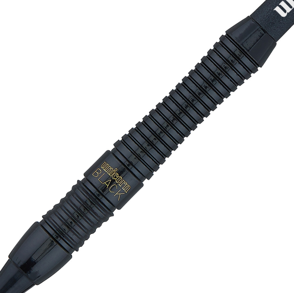 Unicorn Core Plus Black Brass Style 2 Soft Tip Dart Set — view 4