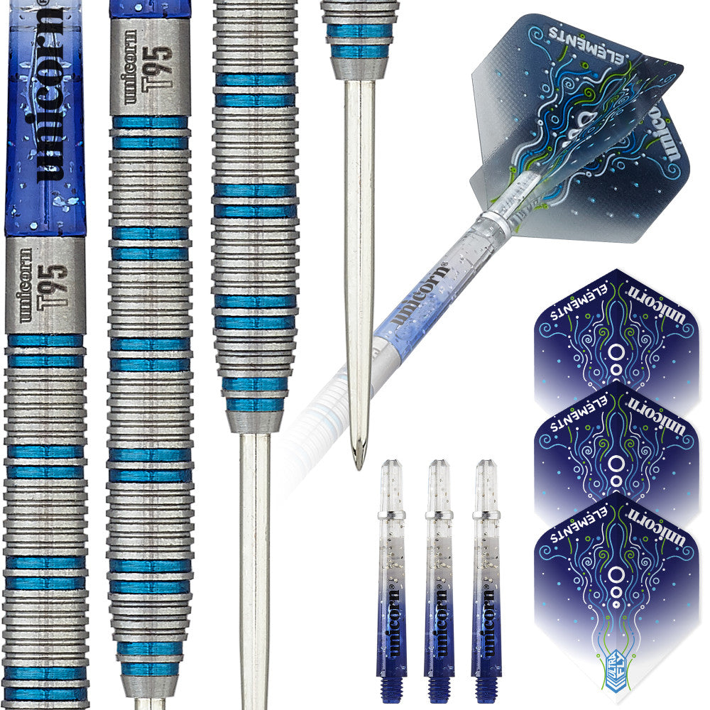Unicorn Core XL T95 Steel Tip Dart Set — 24g — 49.0 × 6.9 mm