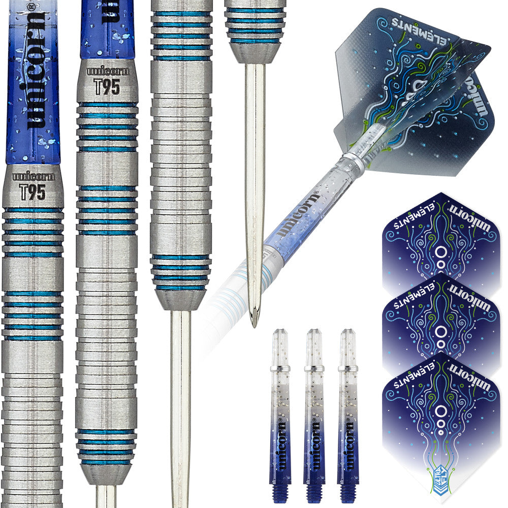 Unicorn Core XL T95 Steel Tip Dart Set — 21g — 46.0 × 6.2 mm