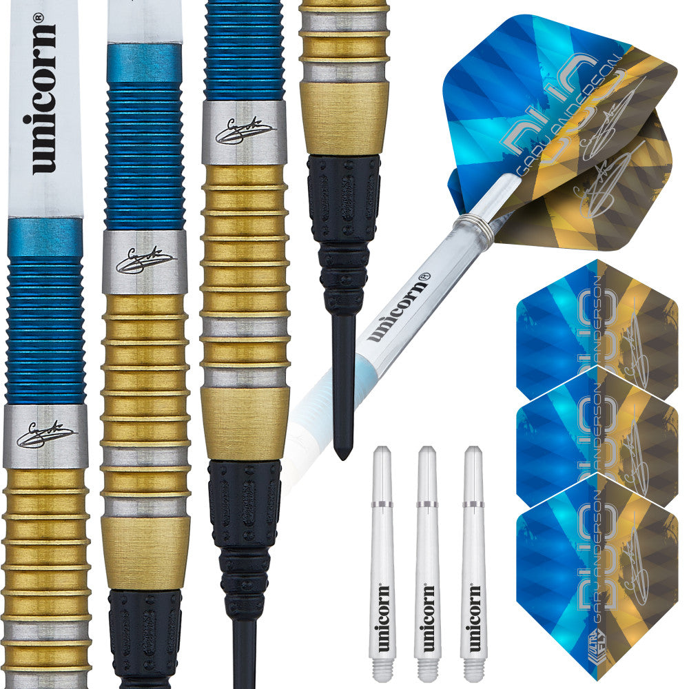 Unicorn Gary Anderson Duo Soft Tip Dart Set — view 1