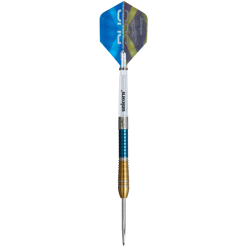 Unicorn Gary Anderson Phase 6 Duo Steel Tip Darts Set 90% Tungsten — view 4