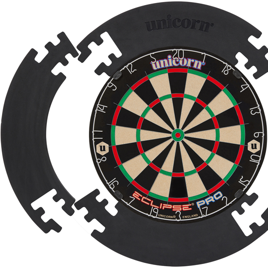 Unicorn Jigsaw Dartboard Surround Black — view 1