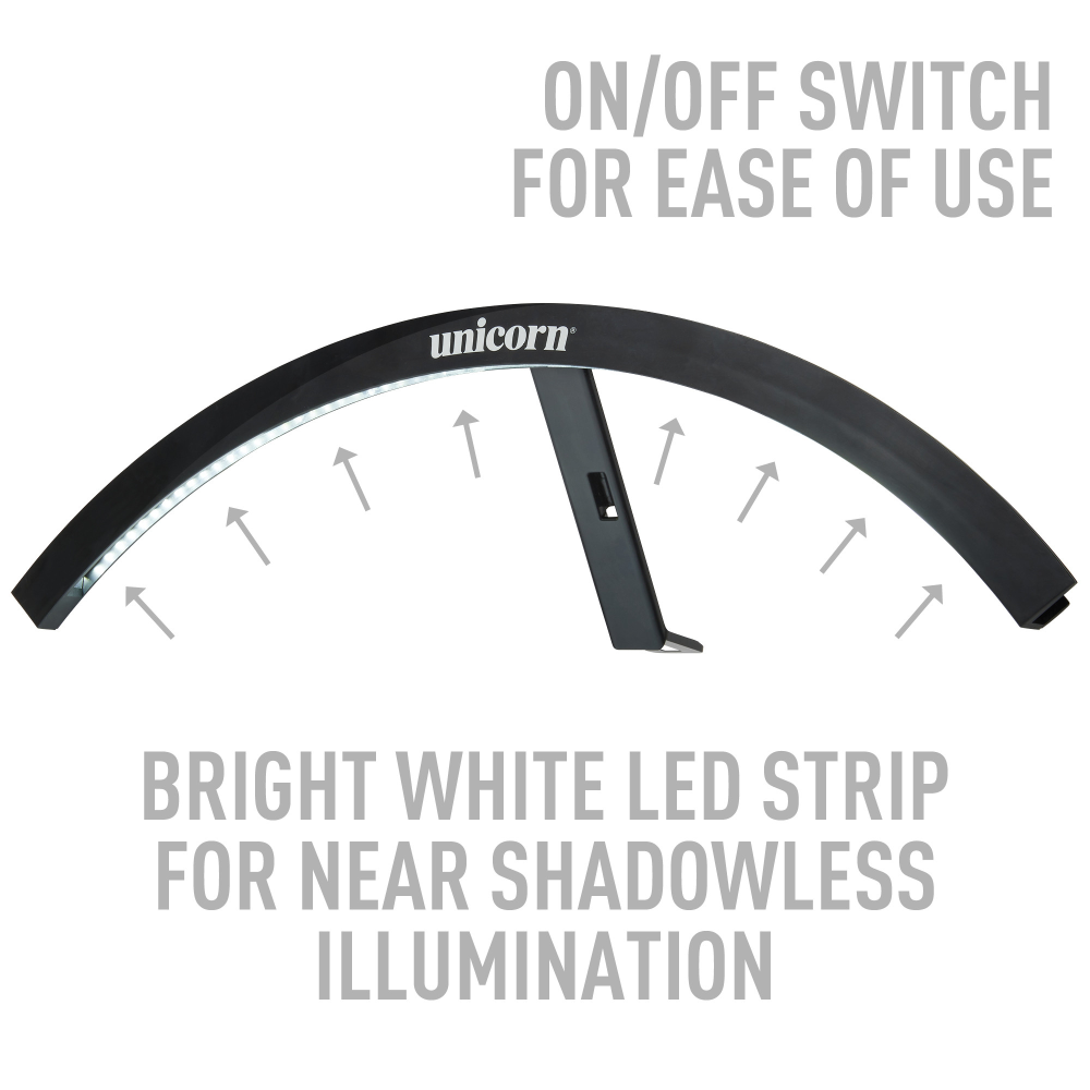 Unicorn Solar Beam - Dartboard LED Quarter Light System — view 4