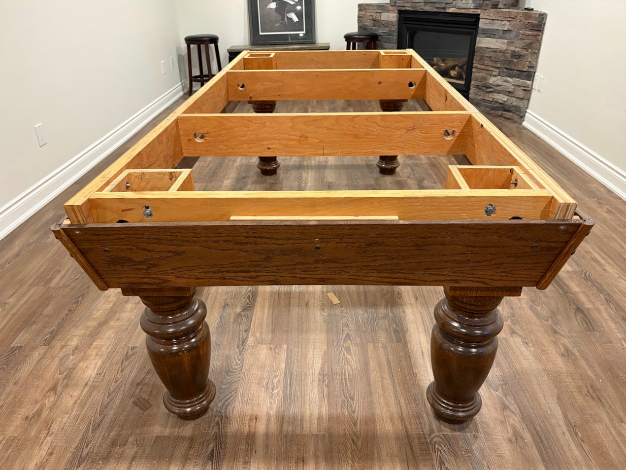 9' Dufferin Classic Preowned Snooker/Pool Table | Roasted Oak Slate