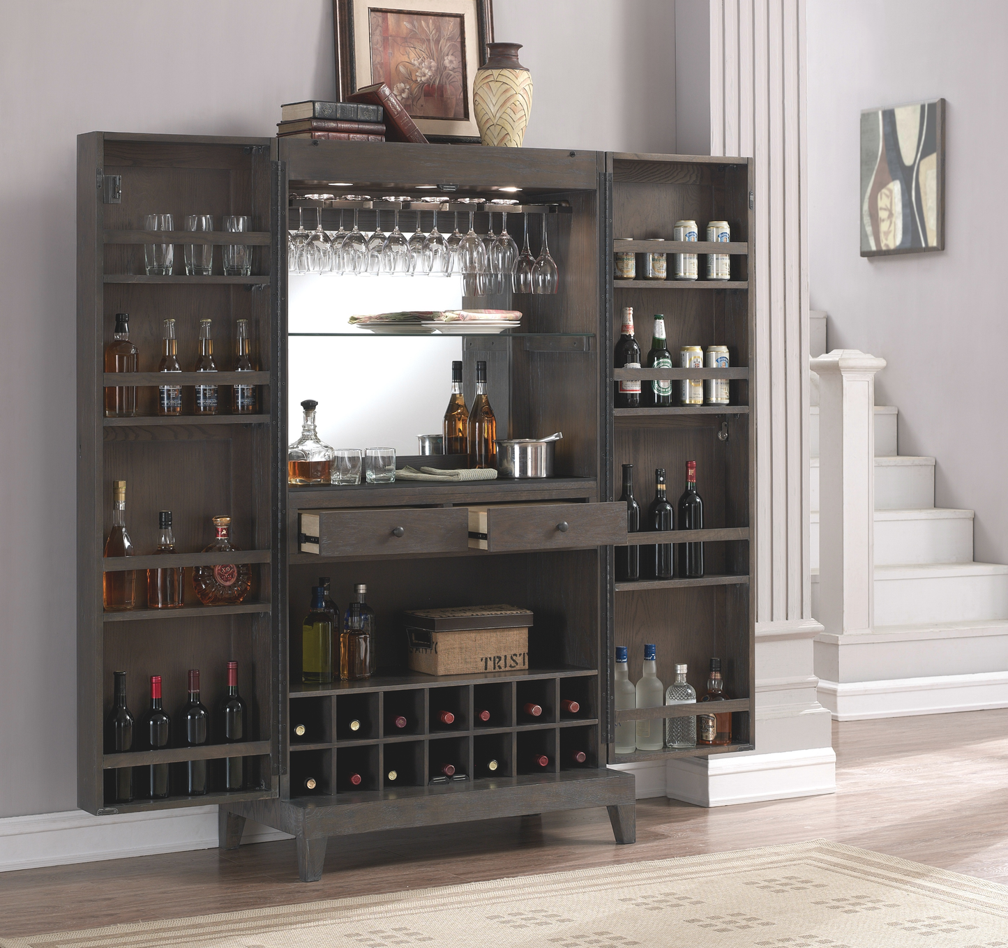 Fairfield Wine Cabinet (Glacier) (E600068GLA)
