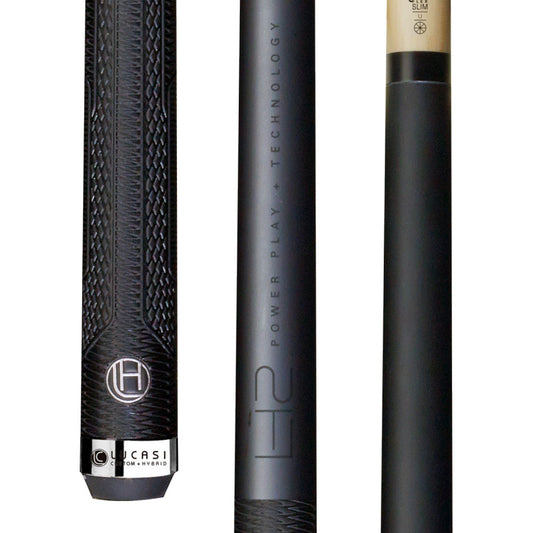 Lucasi Hybrid Matte Titanium LH2 Cue with Sport G5 Grip (LHC17)