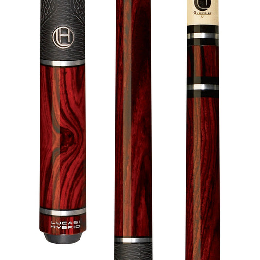 Lucasi Hybrid Cocobolo Cue with Fusion G5 Grip (LHF10)