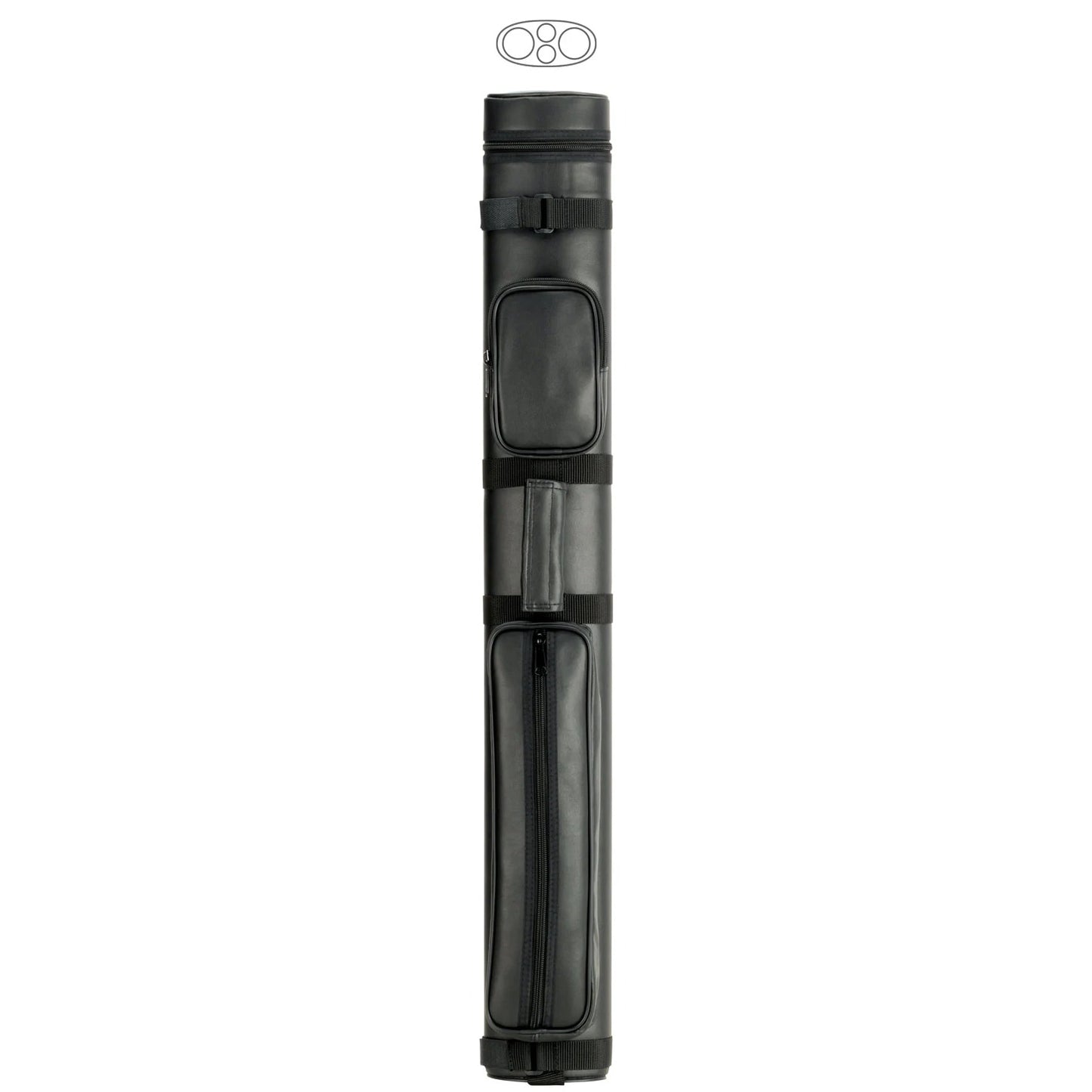 McDermott 2x2 Oval Hard Case - Black