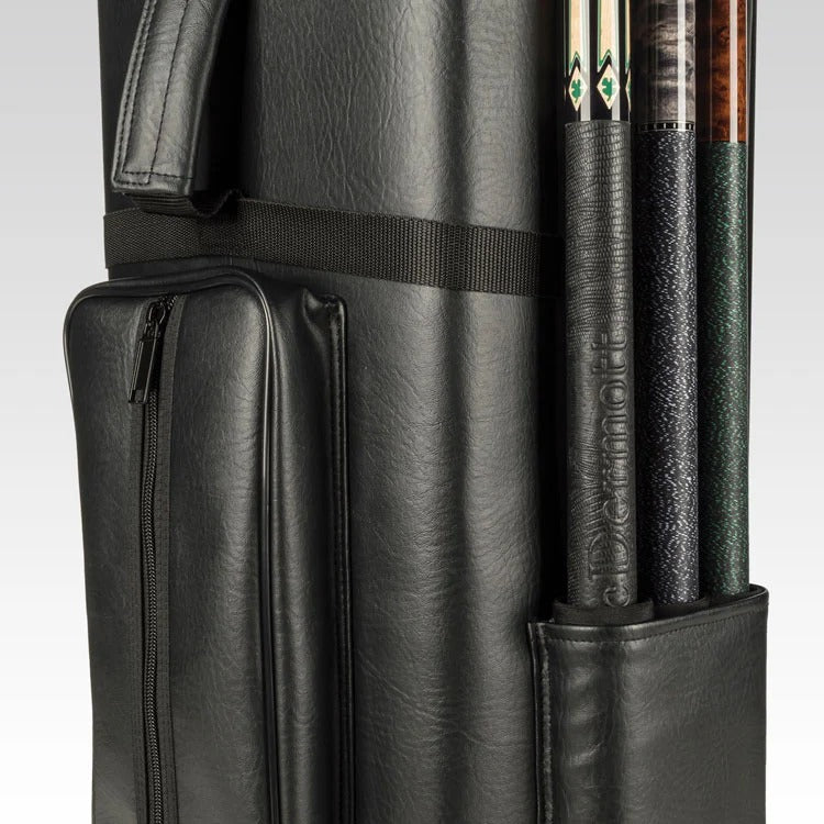 McDermott 20x20 Rolling Cue Case - side pocket